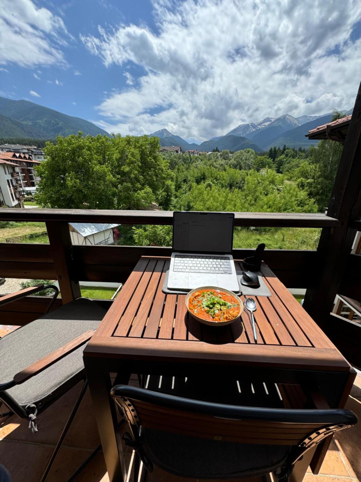 Modern Mountain Getaway Leilighet Bansko Eksteriør bilde